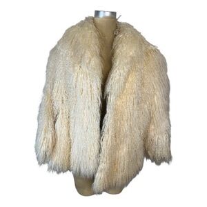 Luxurious Vintage 70’s Mongolian Fur Coat